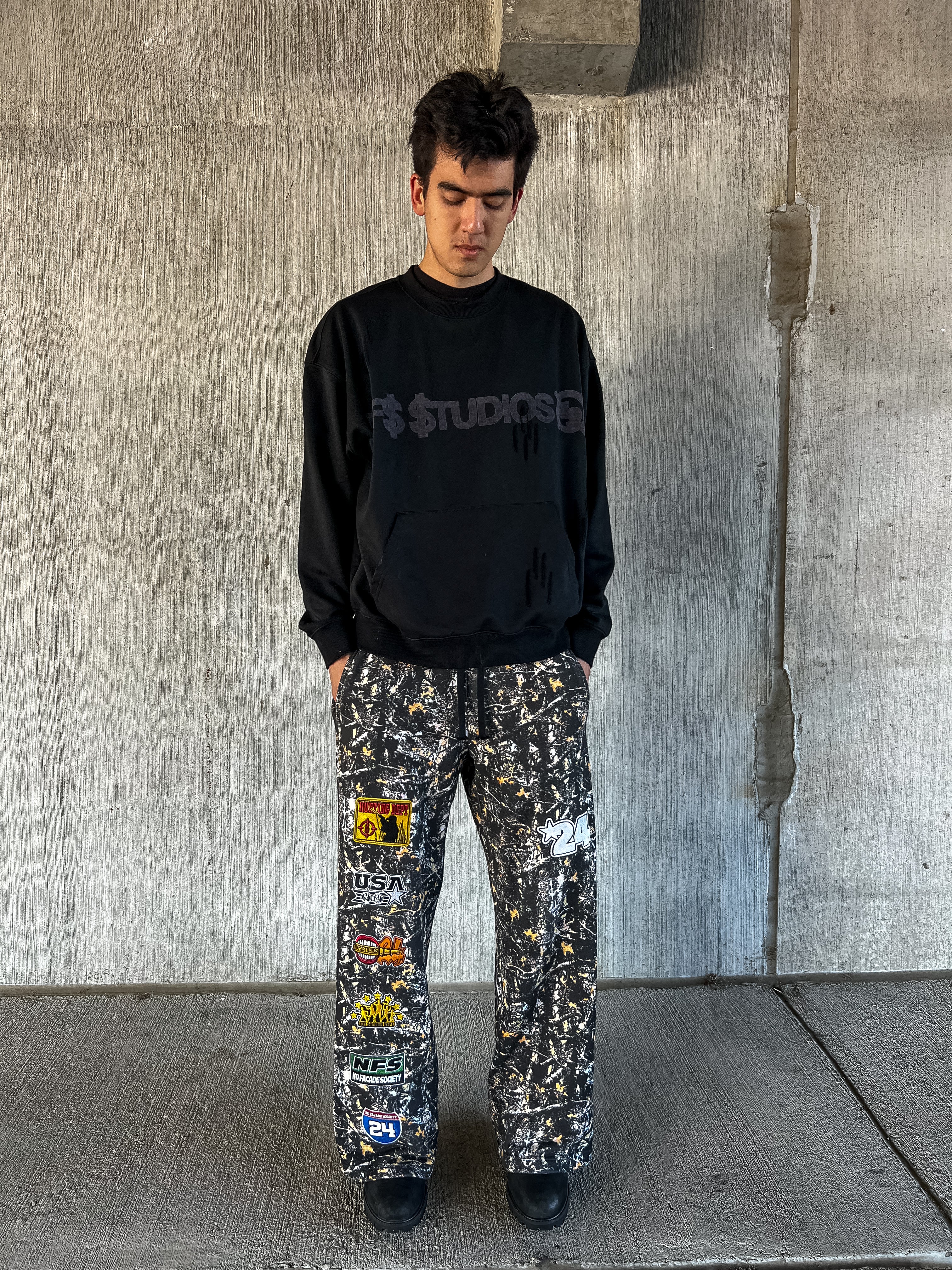"HUNTER CAMO" BAGGY SWEATS